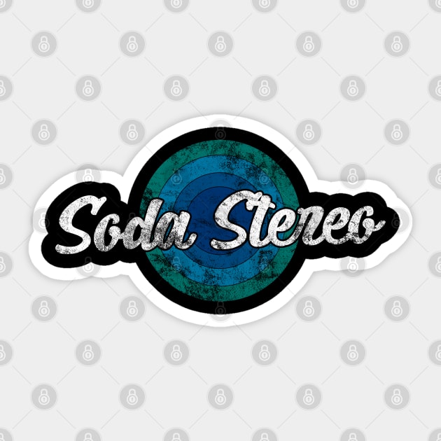 Vintage Soda Stereo Sticker by Win 100